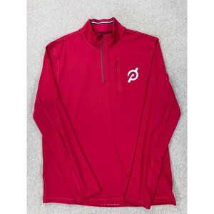 Four Laps Peloton Half Zip Running Cycling Training Pullover Shirt (Men's Large)